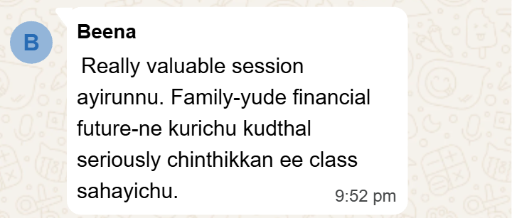 Webinar participant feedback 6